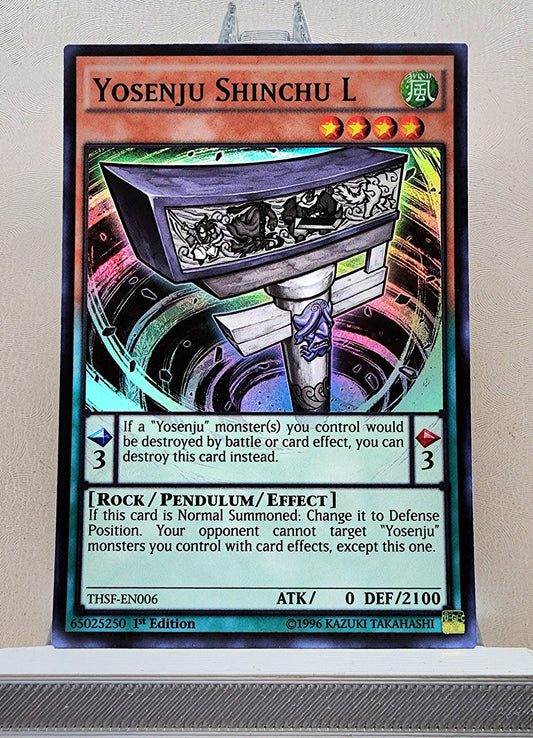 Yugioh! 1x Yosenju Shinchu L (THSF - Super Rare) 1st/Unli Edition