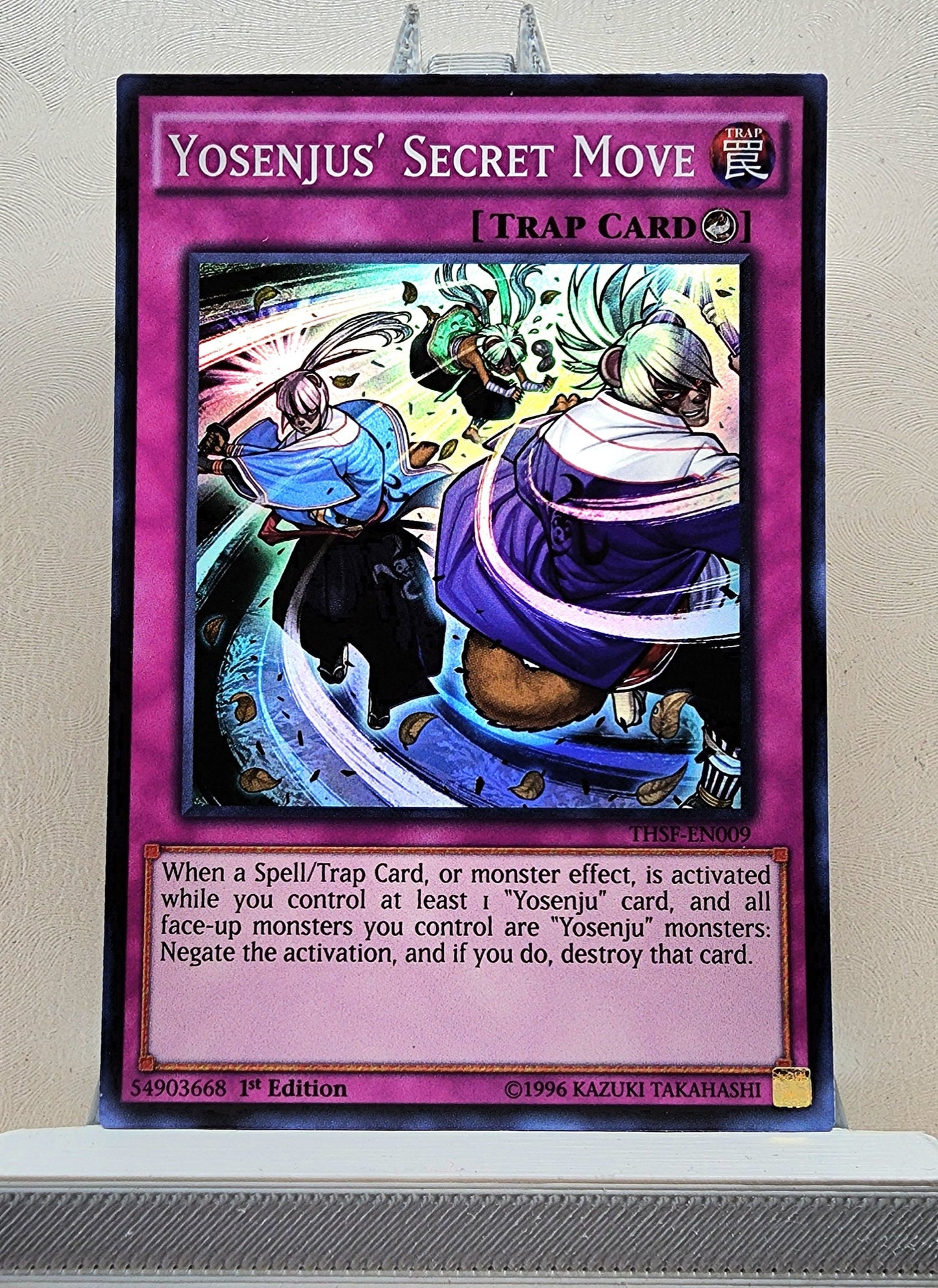 Yugioh! 1x Yosenjus' Secret Move (THSF - Super Rare) 1st Edition