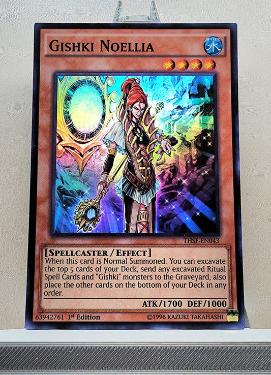 Yugioh! 1x Gishki Noellia (HA06/THSF - Super Rare) 1st/Unli Edition