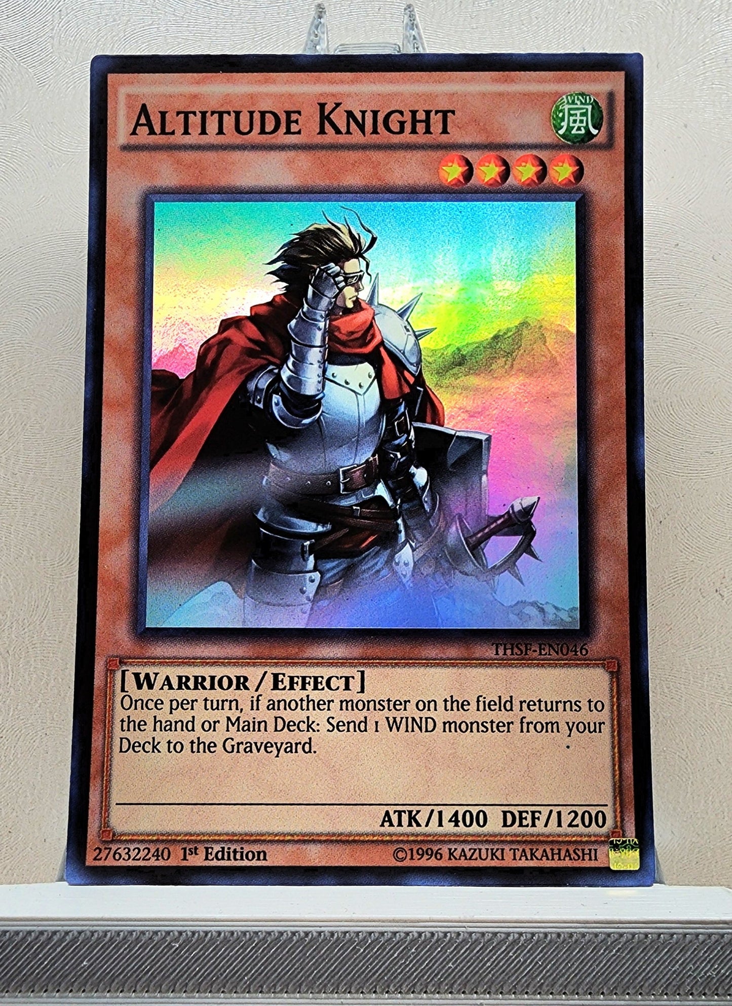 Yugioh! 1x Altitude Knight (THSF - Super Rare) 1st/Unli Edition