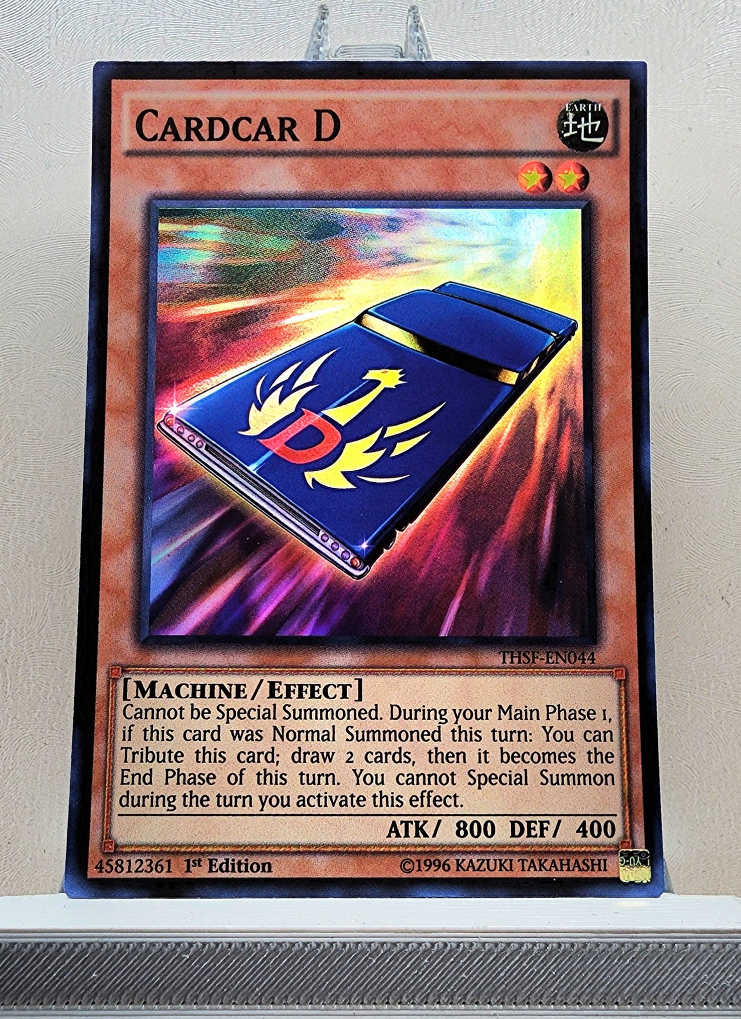 Yugioh! 1x Cardcar D (THSF - Super Rare) 1st Edition