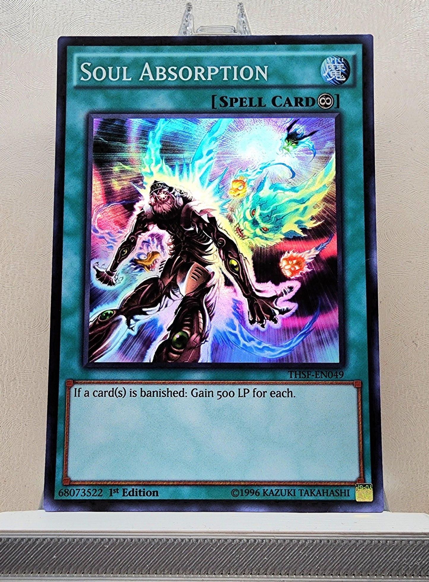 Yugioh! 1x Soul Absorption (THSF - Super Rare) 1st Edition