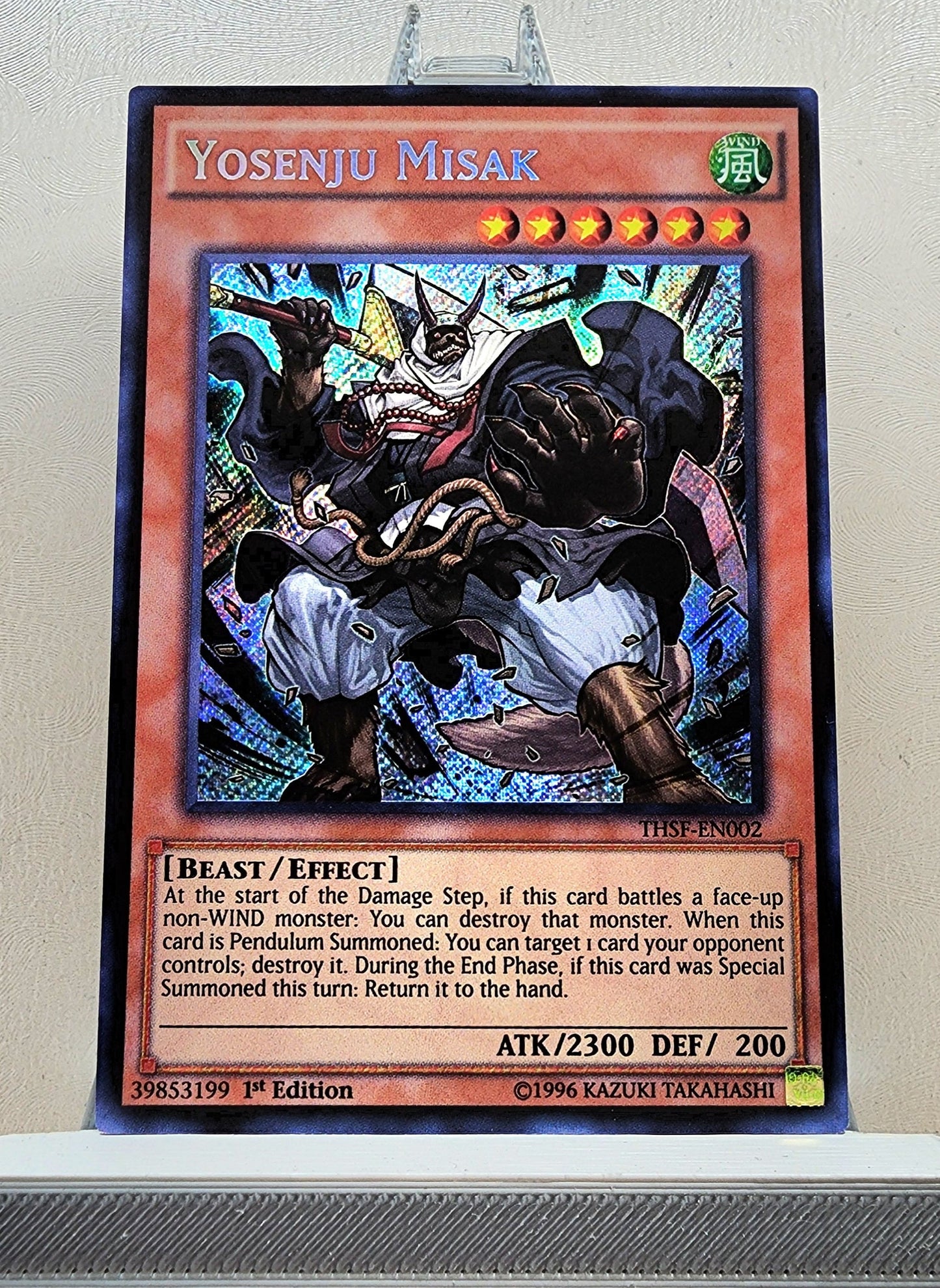 Yugioh! 1x Yosenju Misak (THSF - Secret Rare) 1st Edition