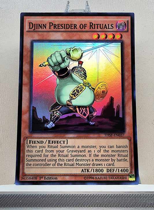 Yugioh! 1x Djinn Presider of Rituals (THSF - Super Rare) 1st Edition