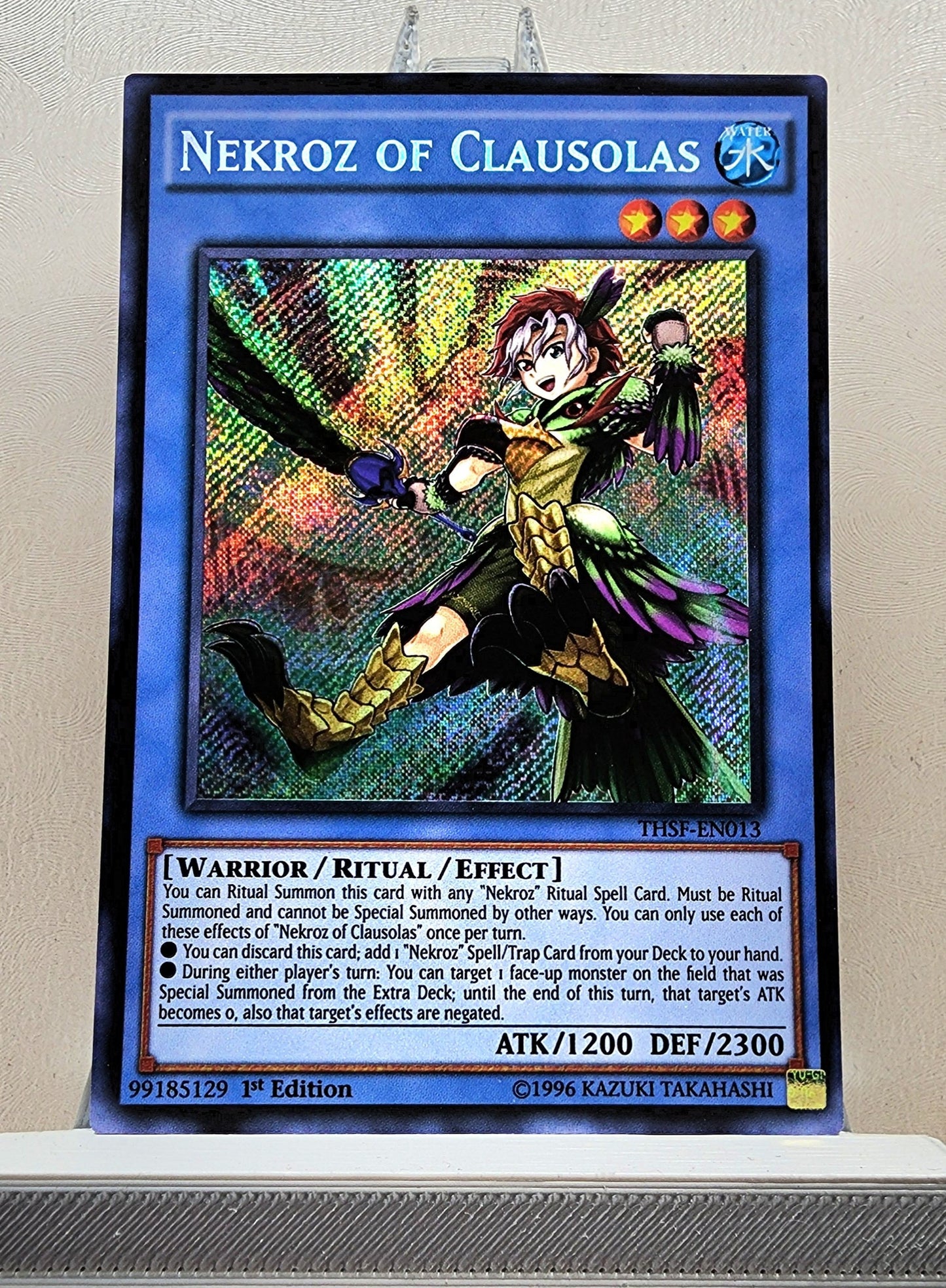 Yugioh! 1x Nekroz of Clausolas (THSF - Secret Rare) 1st Edition