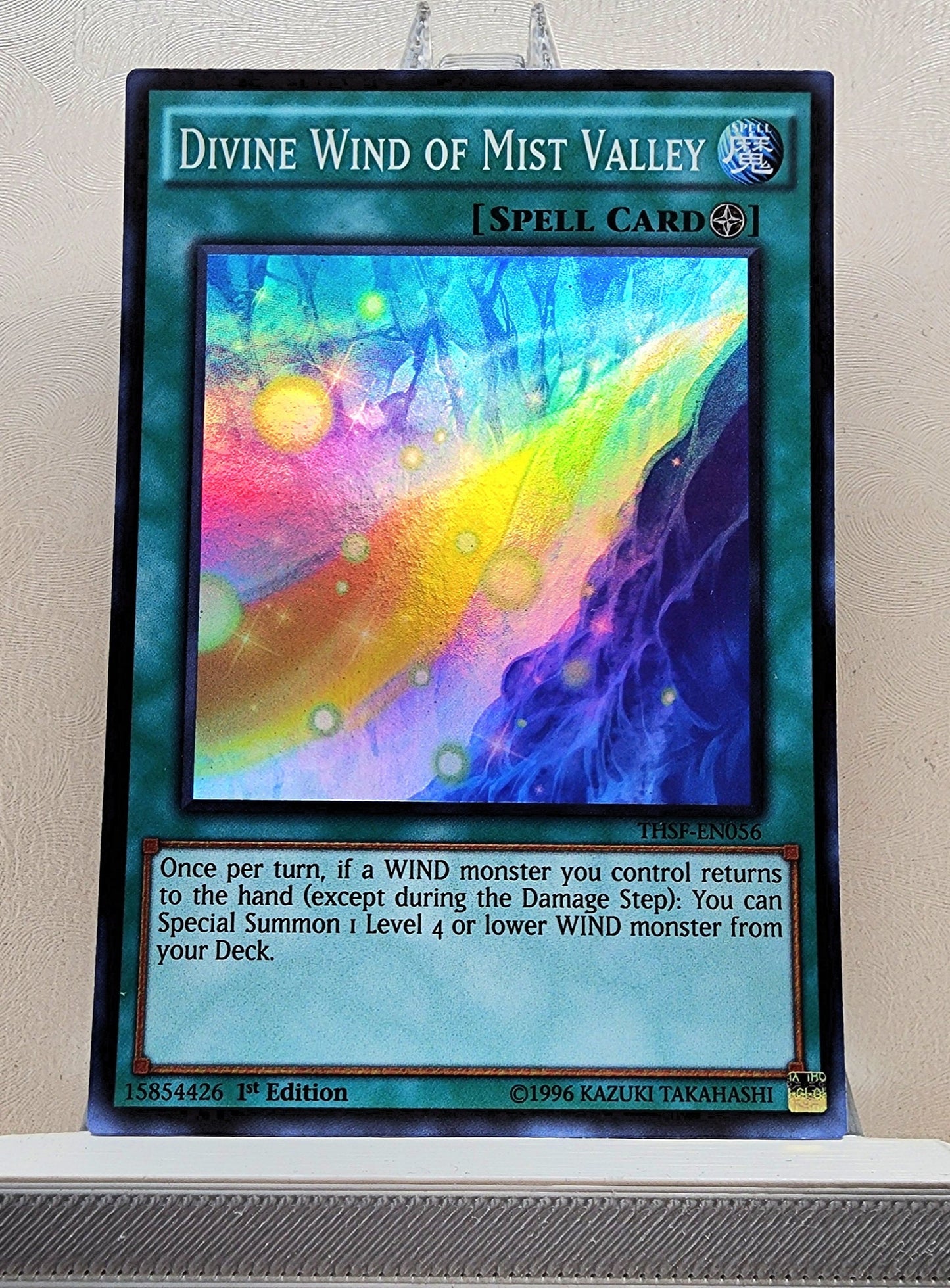 Yugioh! 1x Divine Wind of Mist Valley (THSF - Super Rare) 1st/Unli Edition