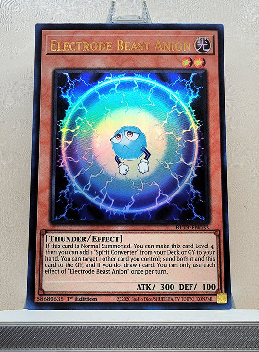 Yugioh! 1x Electrode Beast Anion (BLTR - Ultra Rare) 1st Edition