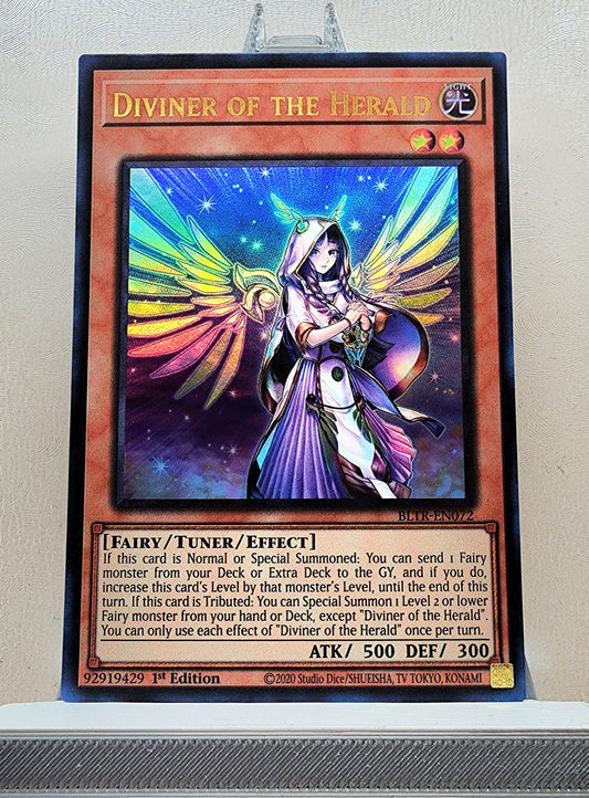 Yugioh! 1x Diviner of the Herald (BLTR - Ultra Rare) 1st Edition