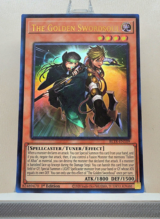 Yugioh! 1x The Golden Swordsoul (BLTR - Ultra Rare) 1st Edition