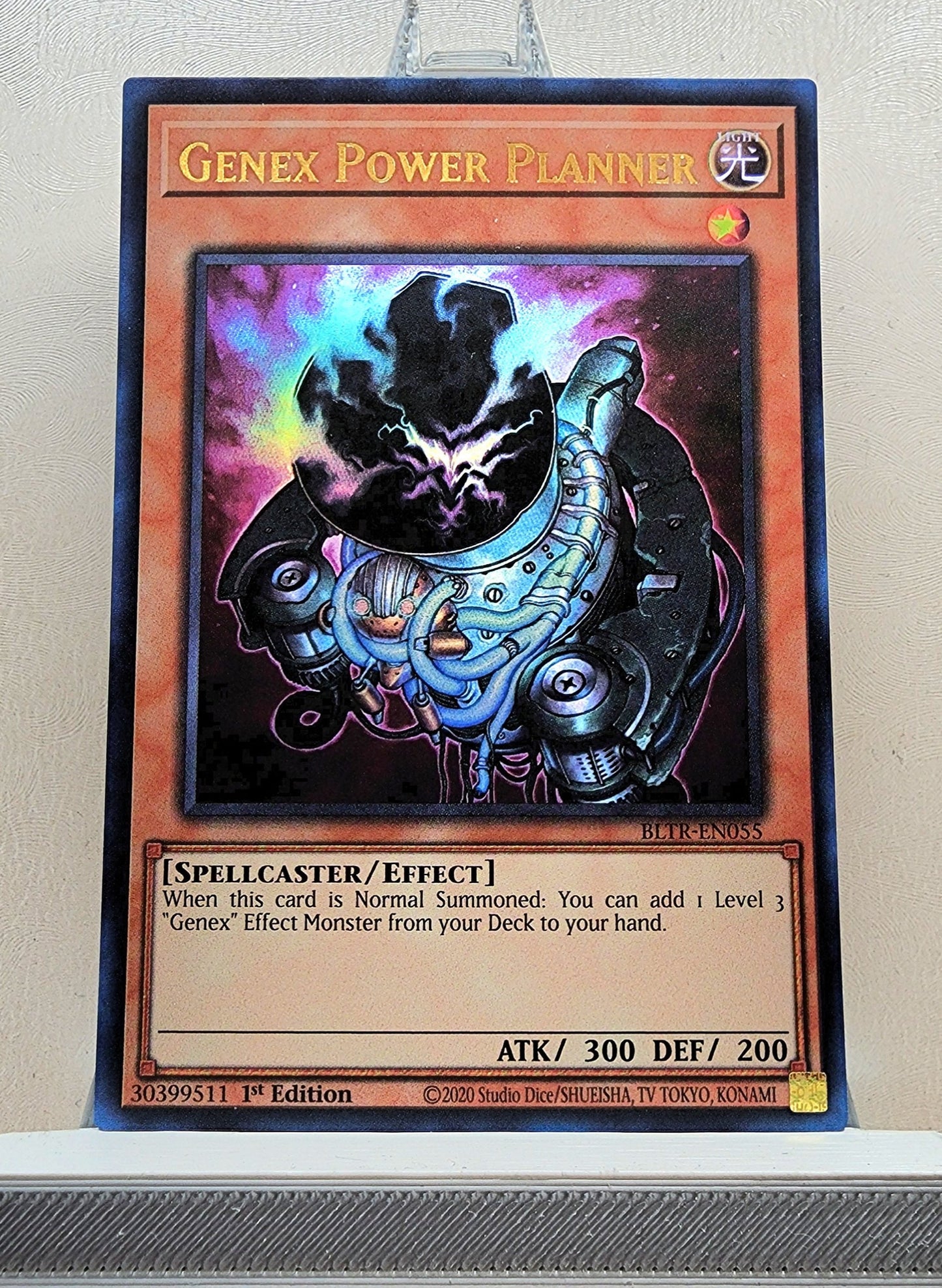 Yugioh! 1x Genex Power Planner (BLTR - Ultra Rare) 1st Edition