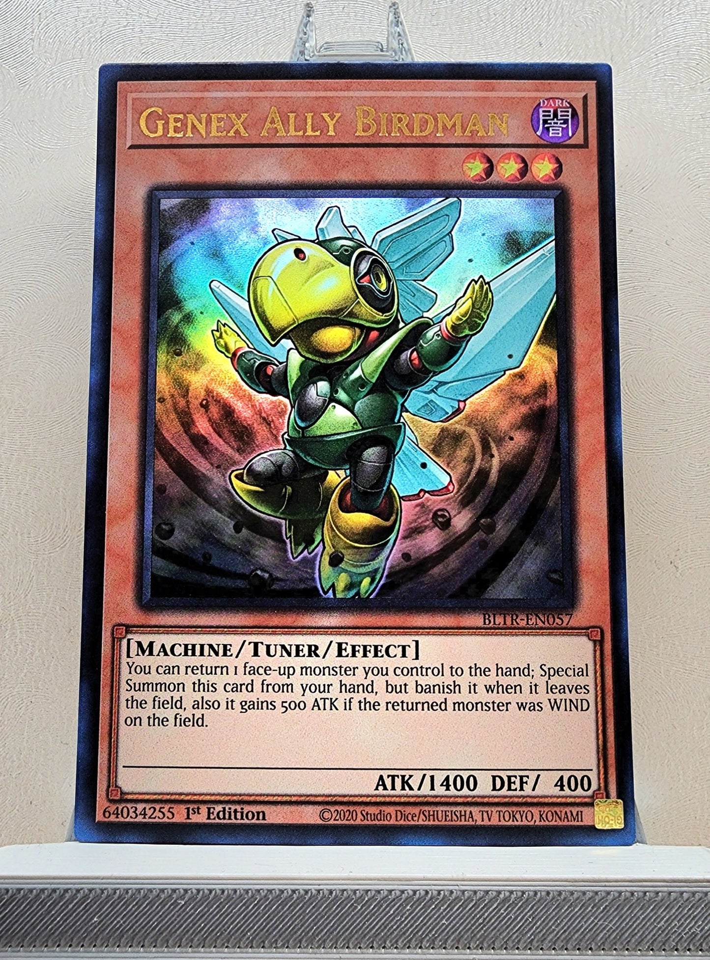 Yugioh! 1x Genex Ally Birdman (BLTR - Ultra Rare) 1st Edition