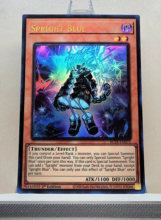 Yugioh! 1x Spright Blue (BLTR - Ultra Rare) 1st Edition