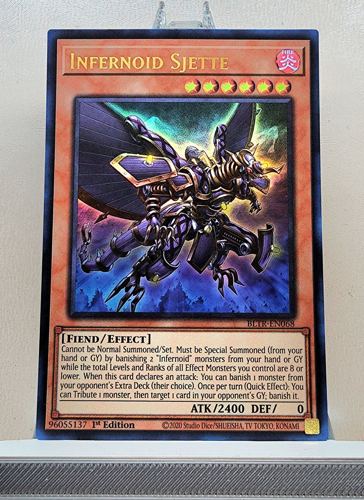 Yugioh! 1x Infernoid Sjette (BLTR - Ultra Rare) 1st Edition