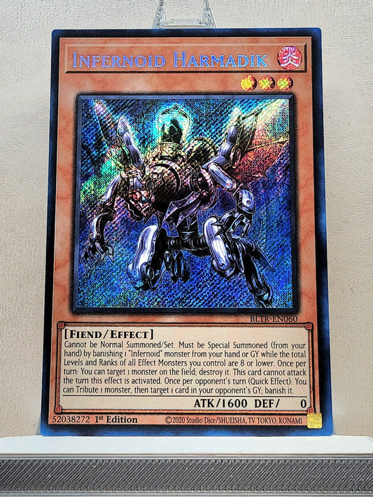 Yugioh! 1x Infernoid Harmadik (BLTR - Secret Rare) 1st Edition