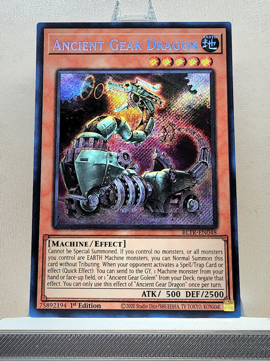 Yugioh! 1x Ancient Gear Dragon (BLTR - Secret Rare) 1st Edition