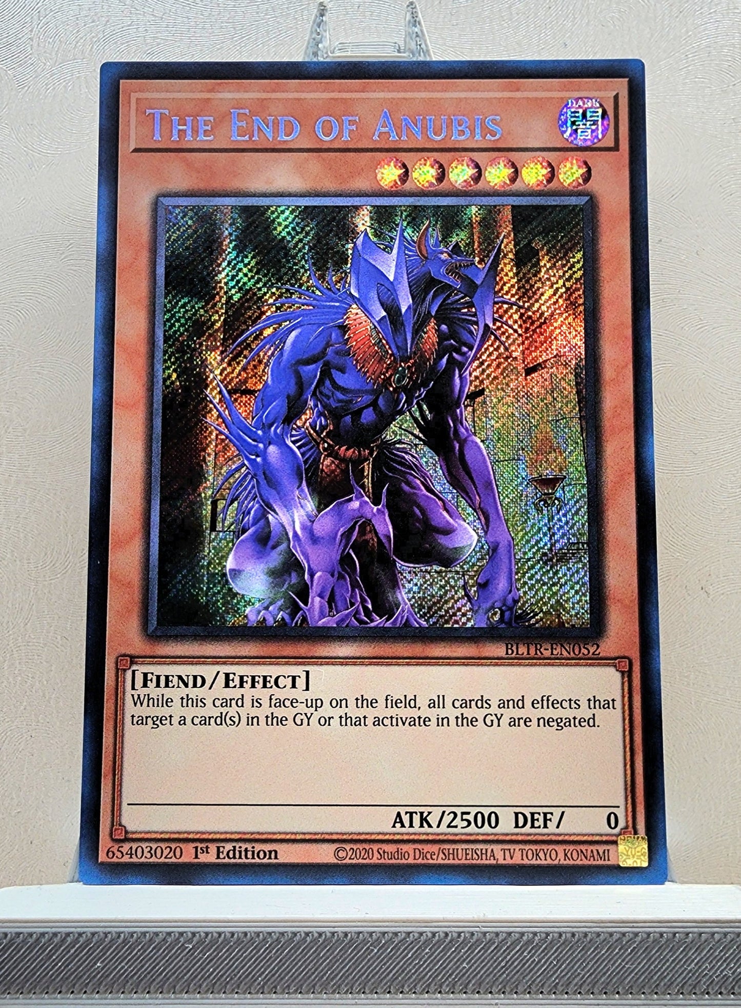 Yugioh! 1x The End of Anubis (BLTR - Secret Rare) 1st Edition