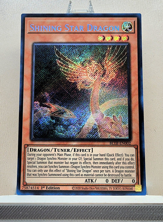 Yugioh! 1x Shining Star Dragon (BLTR - Secret Rare) 1st Edition