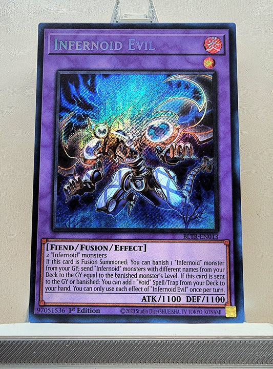 Yugioh! 1x Infernoid Evil (BLTR - Secret Rare) 1st Edition