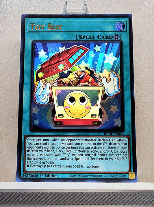 Yugioh! 1x Toy Box (BLTR - Ultra Rare) 1st Edition