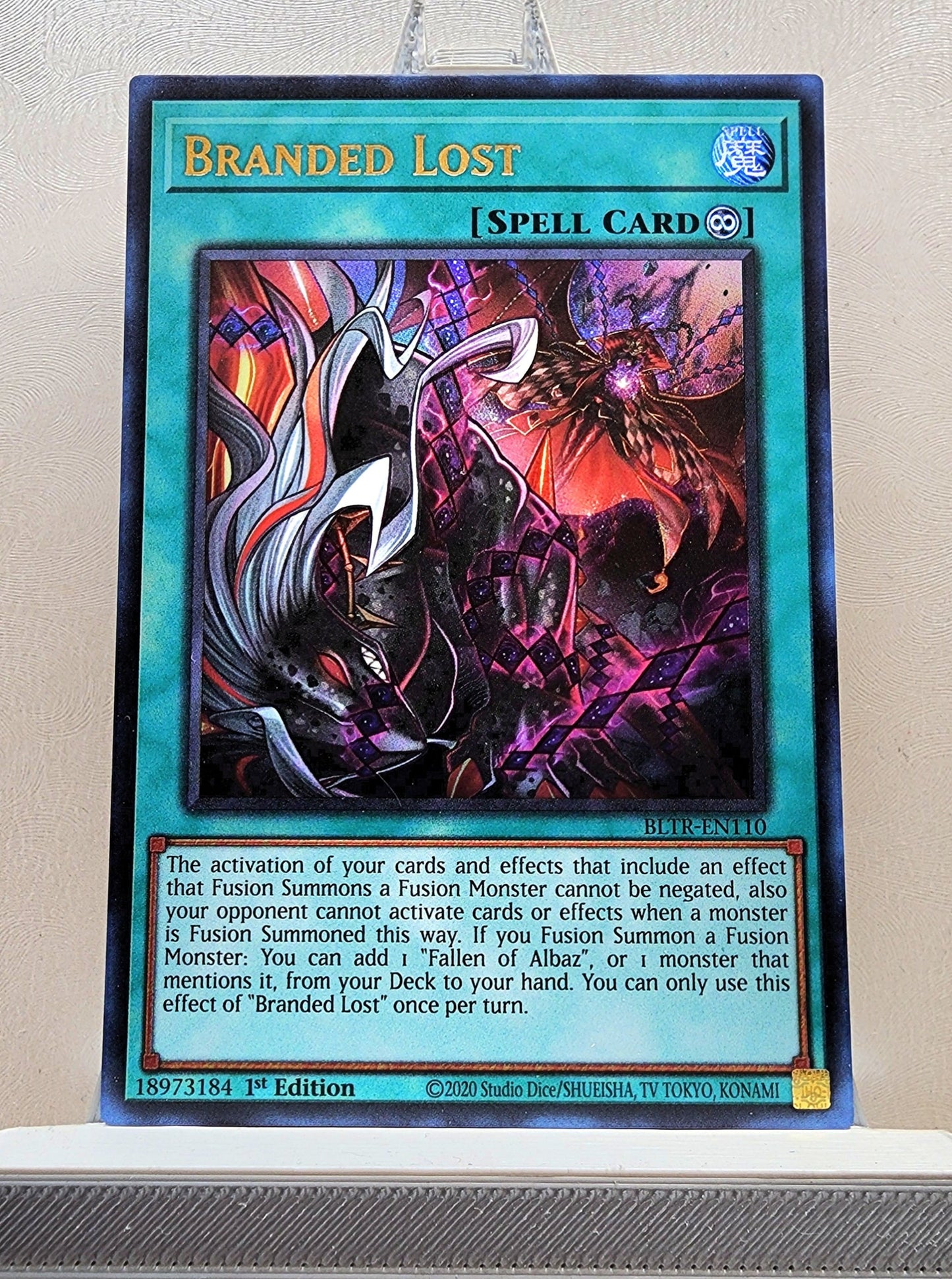 Yugioh! 1x Branded Lost (BLTR - Ultra Rare) 1st Edition