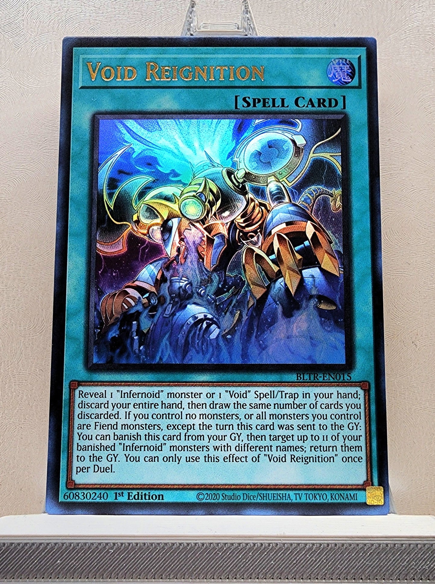 Yugioh! 1x Void Reignition (BLTR - Ultra Rare) 1st Edition