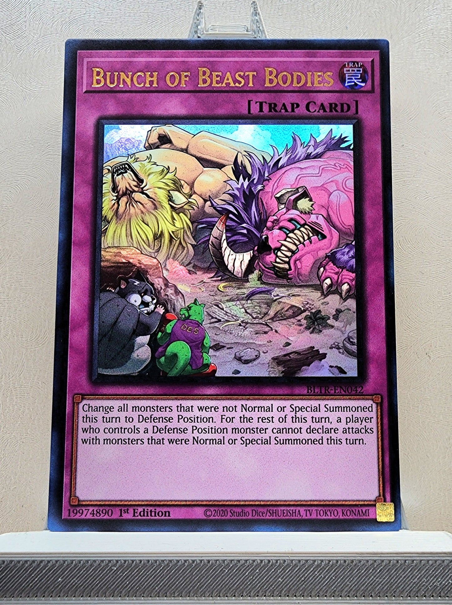 Yugioh! 1x Bunch of Beast Bodies (BLTR - Ultra Rare) 1st Edition