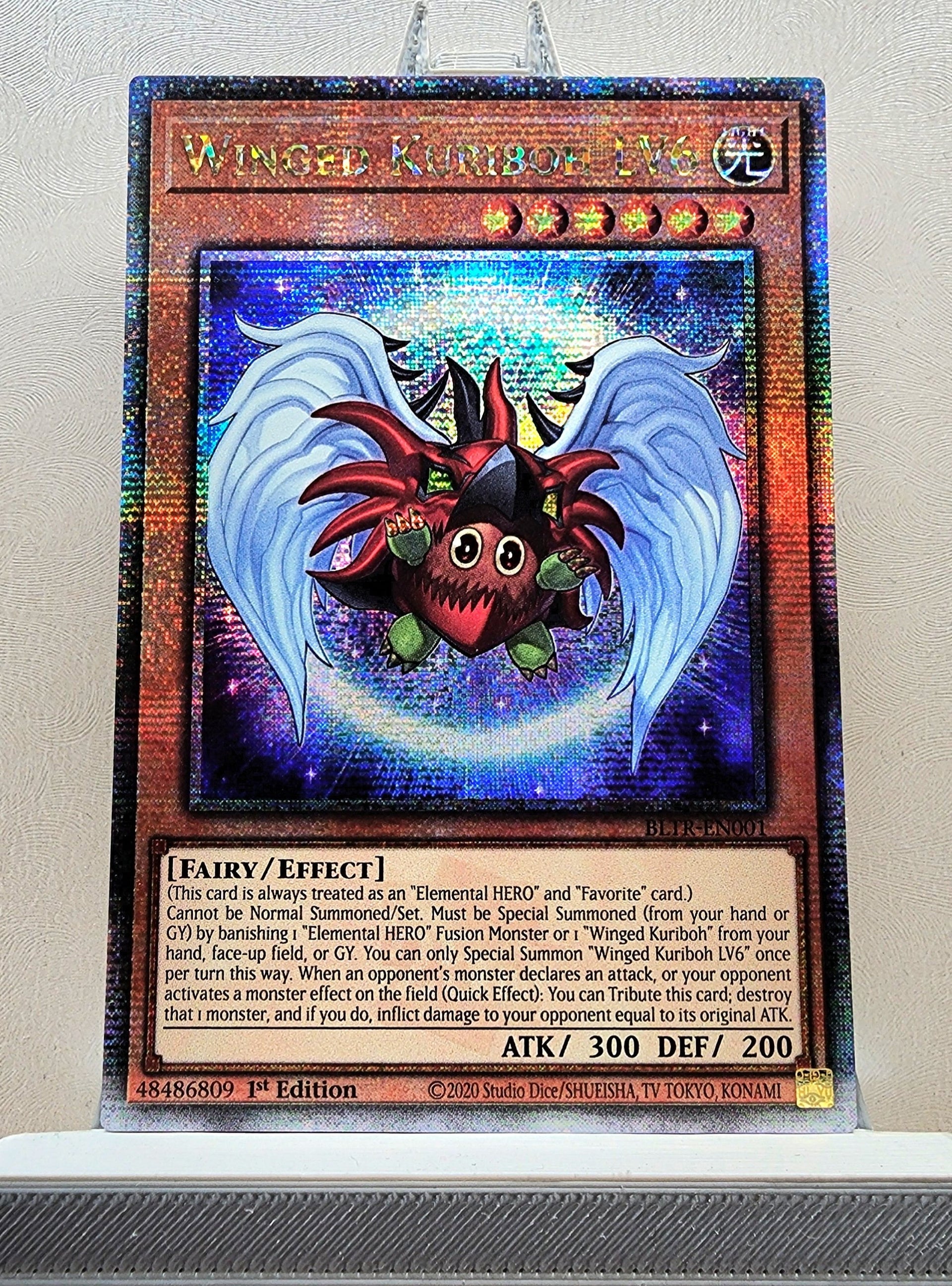 Yugioh! 1x Winged Kuriboh LV6 (BLTR