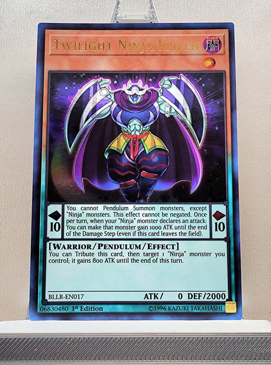 Yugioh! 1x Twilight Ninja Kagen (BLLR - Ultra Rare) 1st Edition