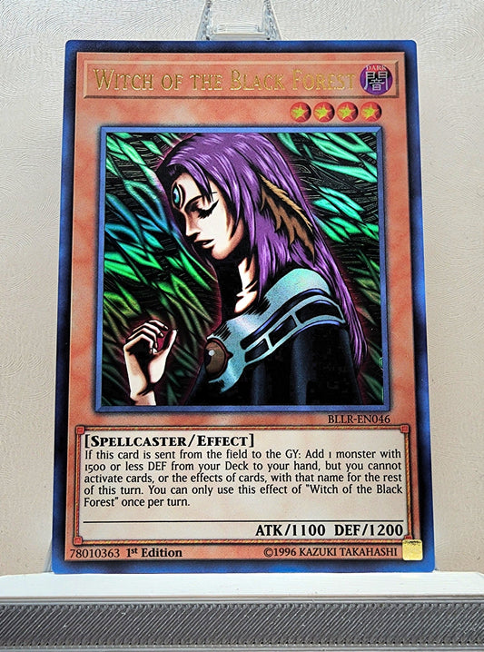 Yugioh! 1x Witch of the Black Forest (BLLR - Ultra Rare) 1st Edition