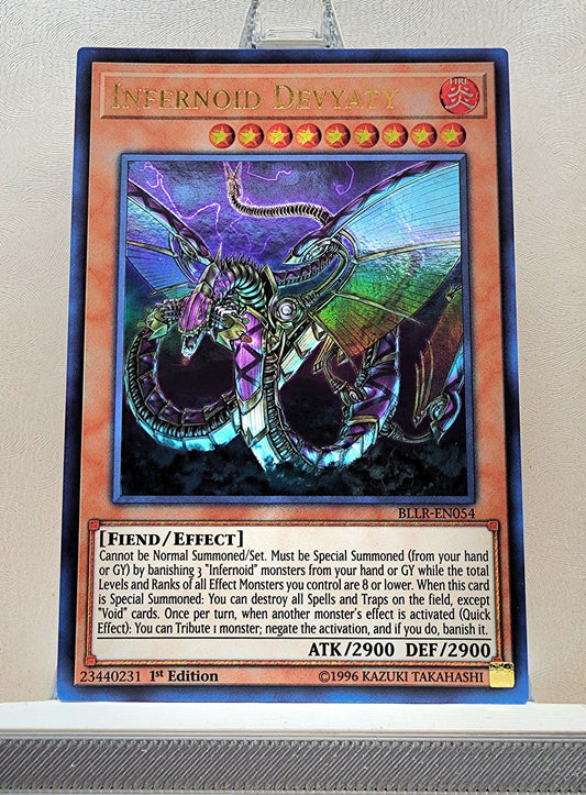 Yugioh! 1x Infernoid Devyaty (BLLR - Ultra Rare) 1st Edition