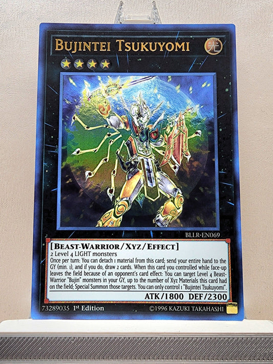 Yugioh! 1x Bujintei Tsukuyomi (BLLR - Ultra Rare) 1st Edition