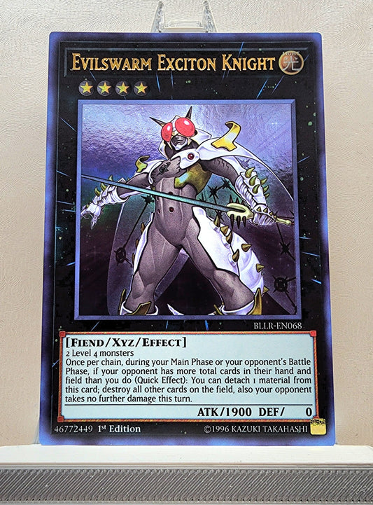 Yugioh! 1x Evilswarm Exciton Knight (BLLR - Ultra Rare) 1st Edition