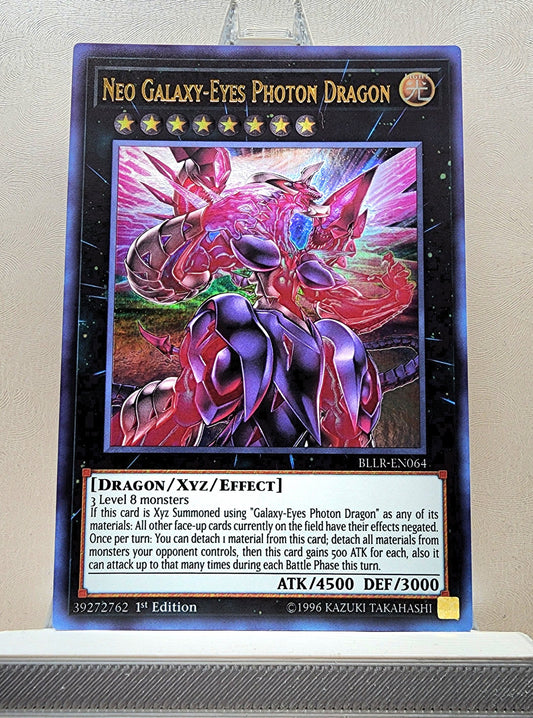 Yugioh! 1x Neo Galaxy-Eyes Photon Dragon (BLLR - Ultra Rare) 1st Edition