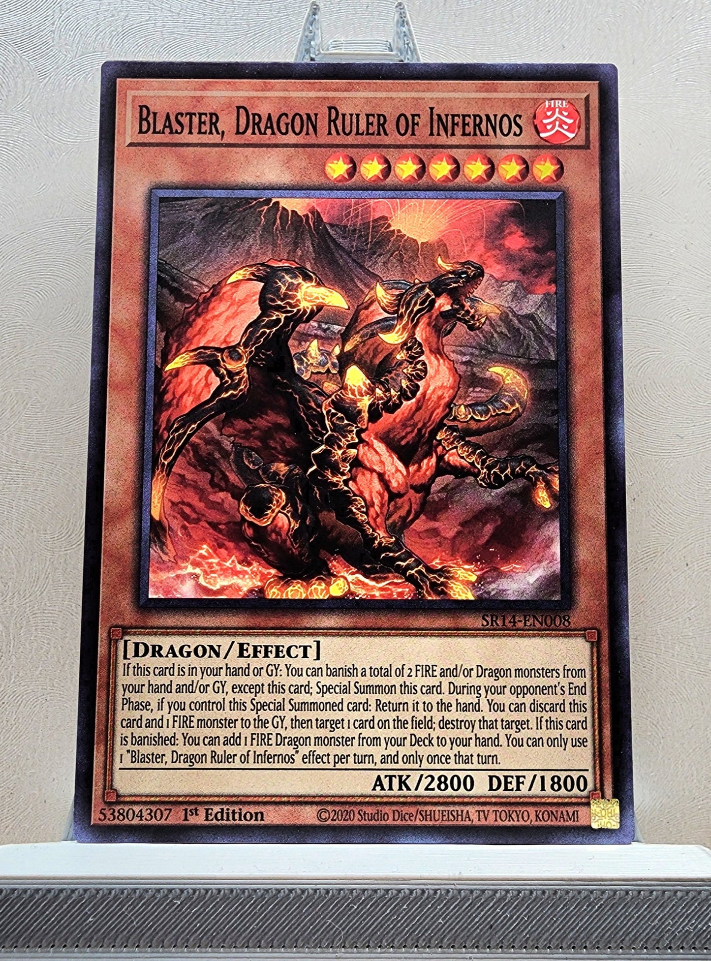 Yugioh! Structure Deck: Fire Kings Singles (SR14 - Common) 1st Edition