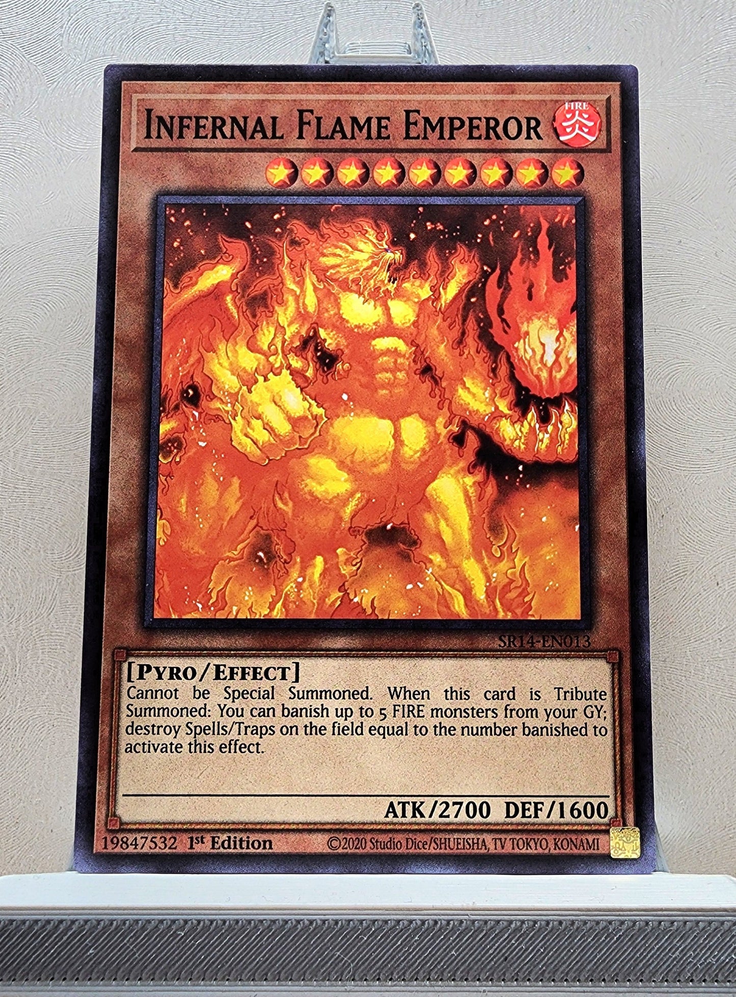 Yugioh! Structure Deck: Fire Kings Singles (SR14 - Common) 1st Edition