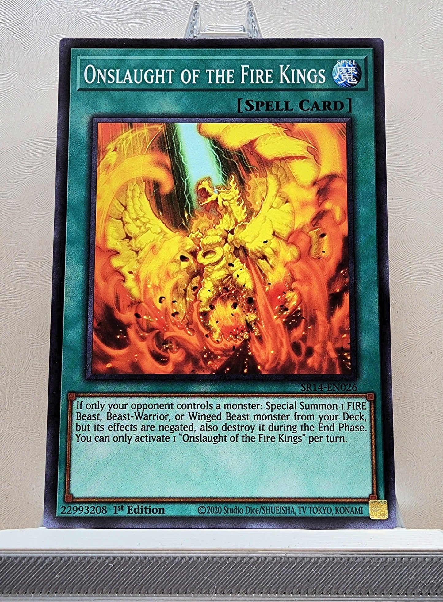 Yugioh! Structure Deck: Fire Kings Singles (SR14 - Common) 1st Edition