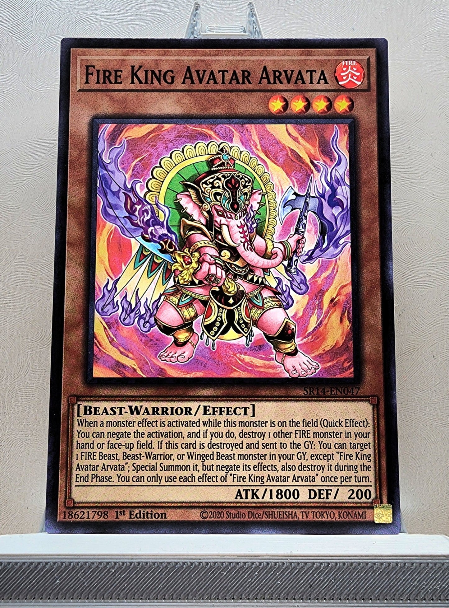 Yugioh! Structure Deck: Fire Kings Singles (SR14 - Common) 1st Edition