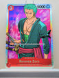 One Piece English! 1x Roronoa Zoro (OP01-025 - Super Rare)