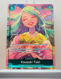 One Piece English! 1x Kouzuki Toki Box Topper (OP02-031 - Uncommon Foil)