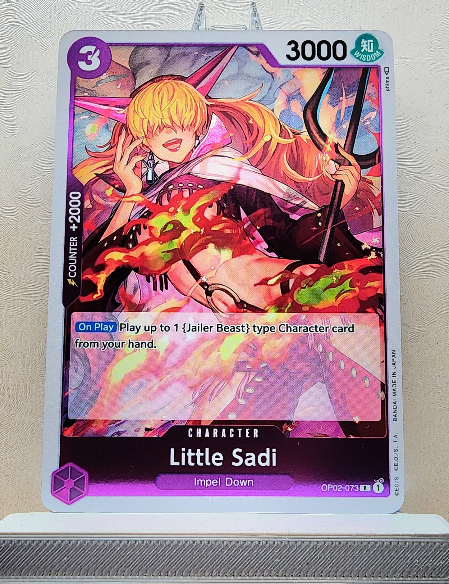 One Piece English! 1x Little Sadi (OP02-073 - Rare)