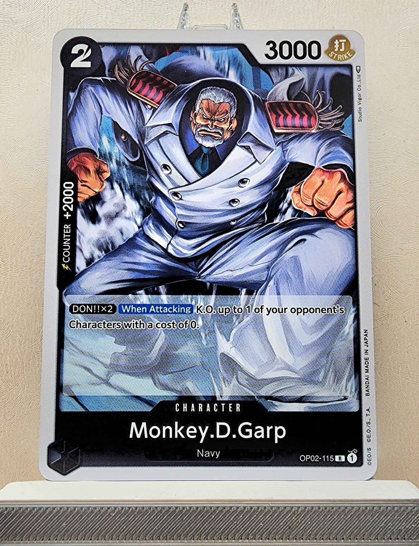 One Piece English! 1x Monkey D Garp (OP02-115 - Rare)