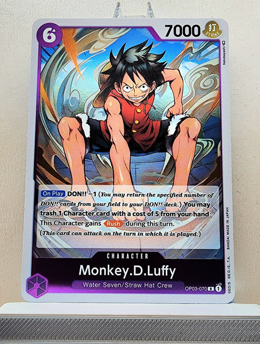 One Piece English! 1x Monkey D Luffy (OP03-070 - Rare)