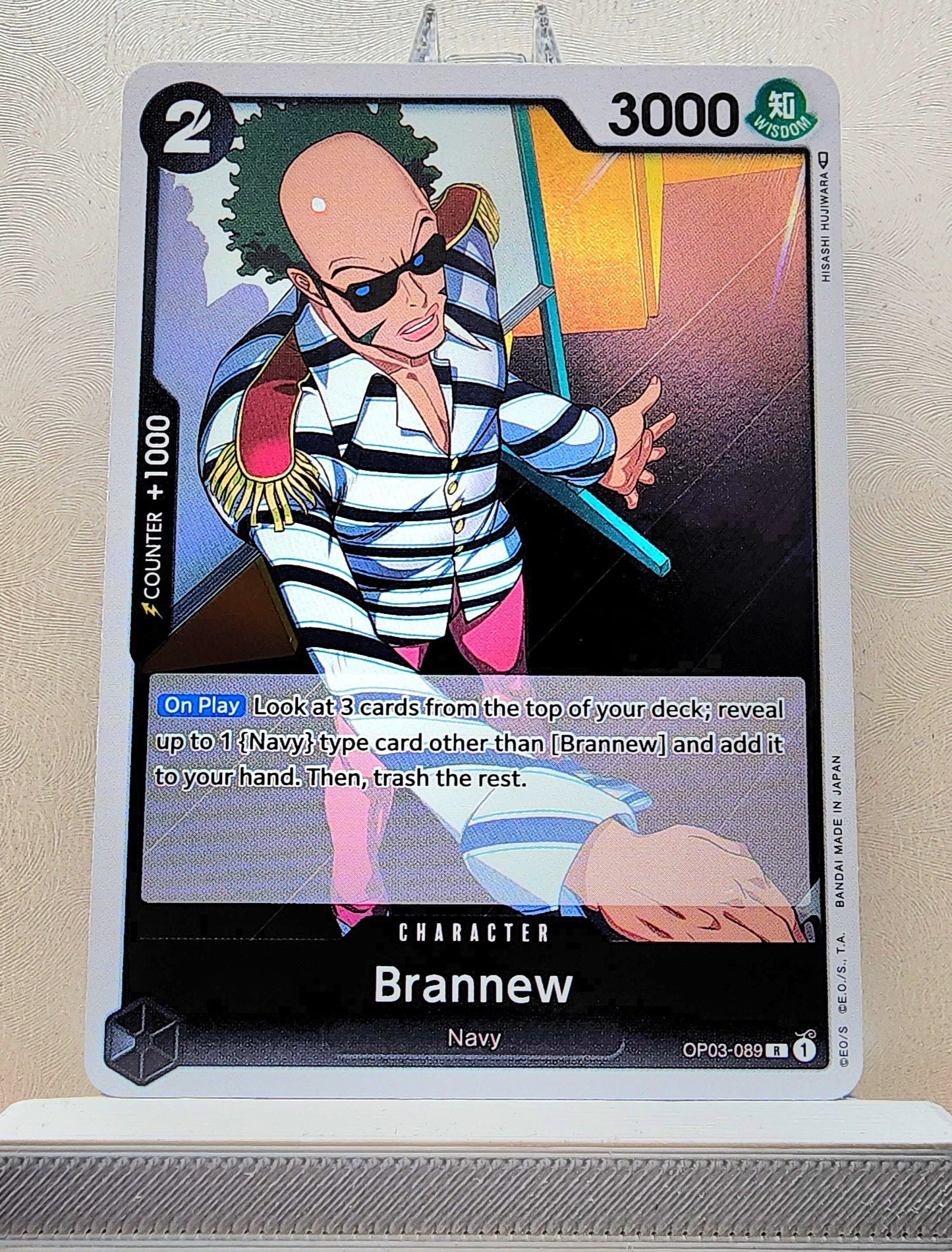 One Piece English! 1x Brannew (OP03-089 - Rare)