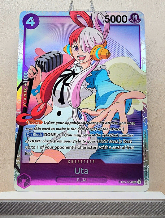 One Piece English! 1x Uta (ST05-004 - Super Rare)