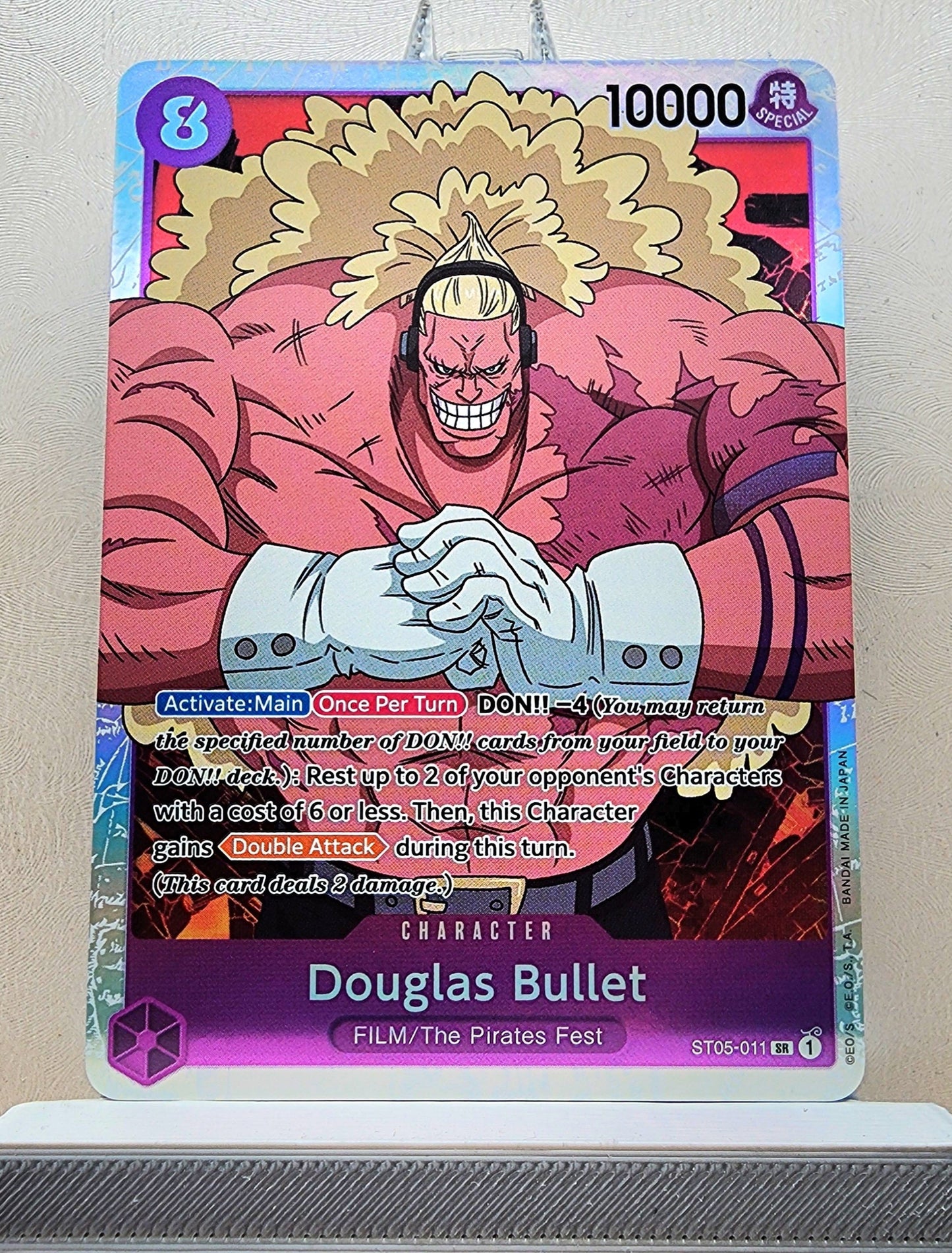 One Piece English! 1x Douglas Bullet (ST05-011 - Super Rare)