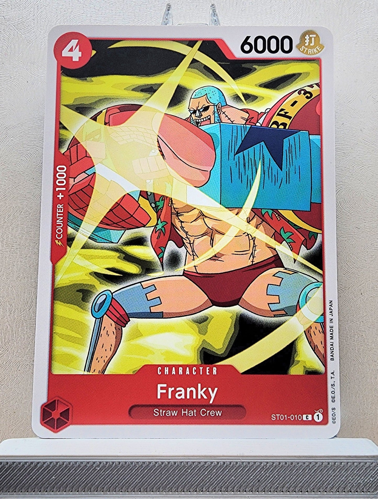 One Piece English! 1x Franky (ST01-010 - Common)