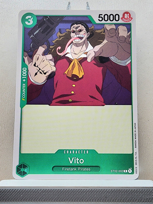 One Piece English! 1x Vito (ST02-002 - Common)