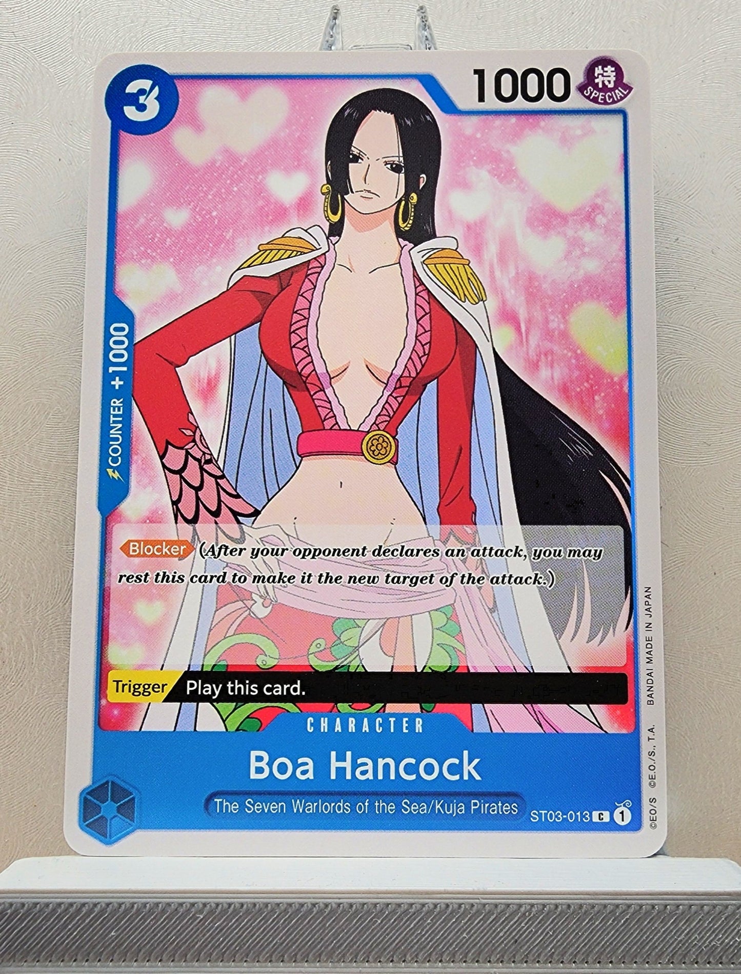 One Piece English! 1x Boa Hancock (ST03-013 - Common)