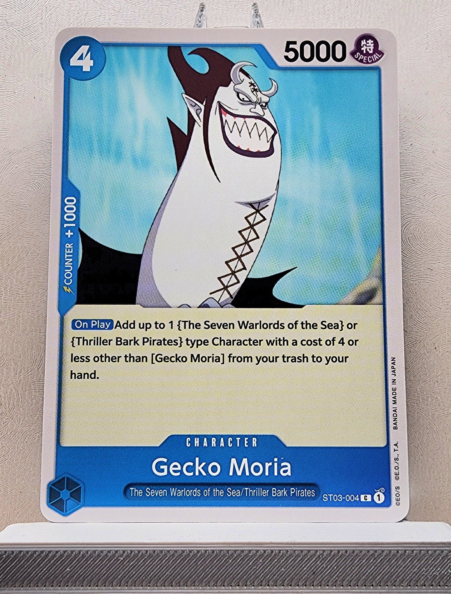 One Piece English! 1x Gecko Moria (ST03-004 - Common)