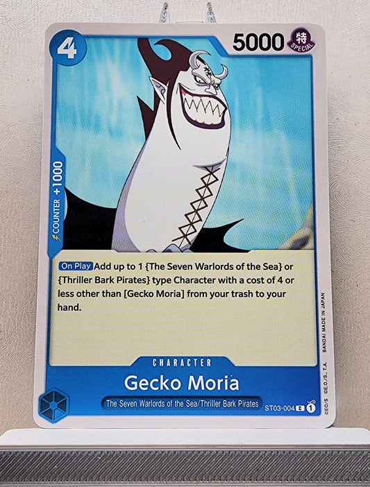 One Piece English! 1x Gecko Moria (ST03-004 - Common)